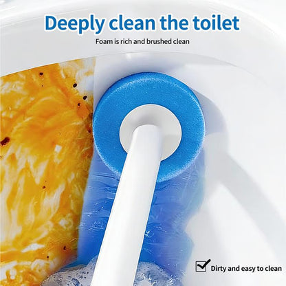 🚽✨ QIAWI™ Toilet Scrubber Kit with Self-Cleaning System – Effortless Deep Cleaning for a Fresher Bathroom!