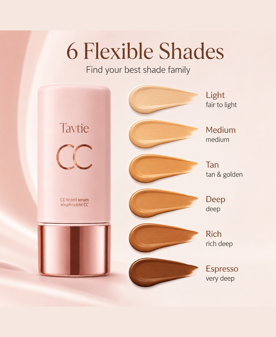 ✨ CC Color-Correcting Tinted Serum – Lightweight, Waterproof & Naturally Flawless