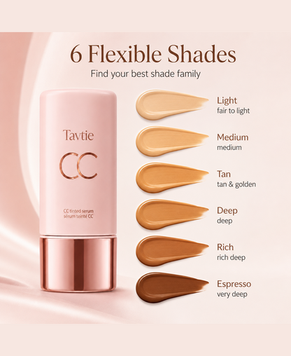 ✨ CC Color-Correcting Tinted Serum – Lightweight, Waterproof & Naturally Flawless