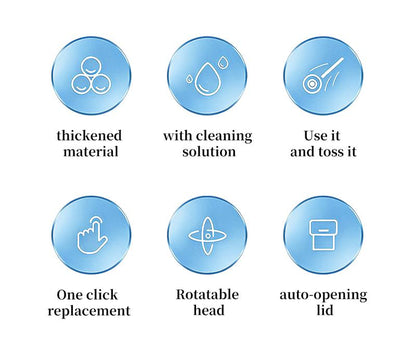 🚽✨ QIAWI™ Toilet Scrubber Kit with Self-Cleaning System – Effortless Deep Cleaning for a Fresher Bathroom!