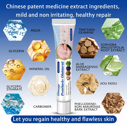 ✨ Advanced Psoriasis & Sensitive Skin Relief Cream – Calm, Hydrate & Restore Comfort
