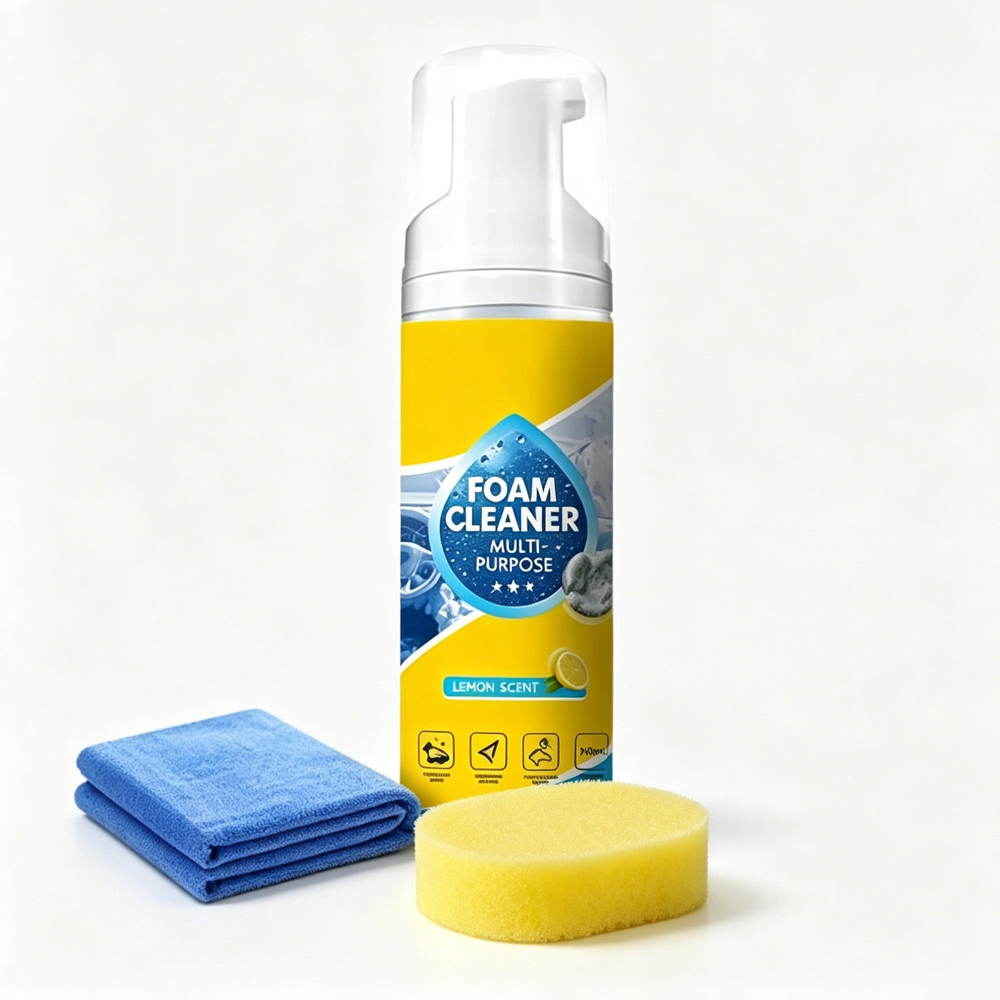 Hot Sale In 2026🔥4-in-1 Multi-Enzyme Foam Cleaner – Deep Clean Car, Kitchen, Bathroom & Sofa
