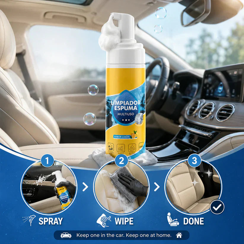 Hot Sale In 2026🔥4-in-1 Multi-Enzyme Foam Cleaner – Deep Clean Car, Kitchen, Bathroom & Sofa