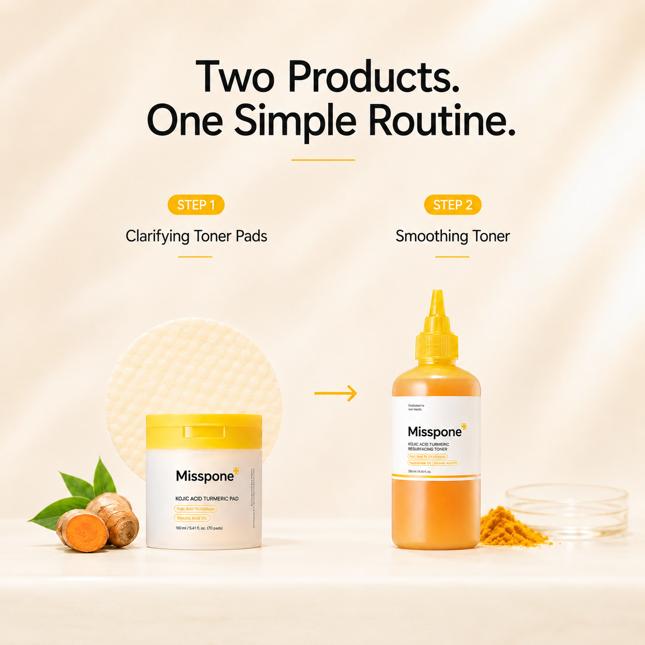 Kojic Acid Turmeric Clarity Duo