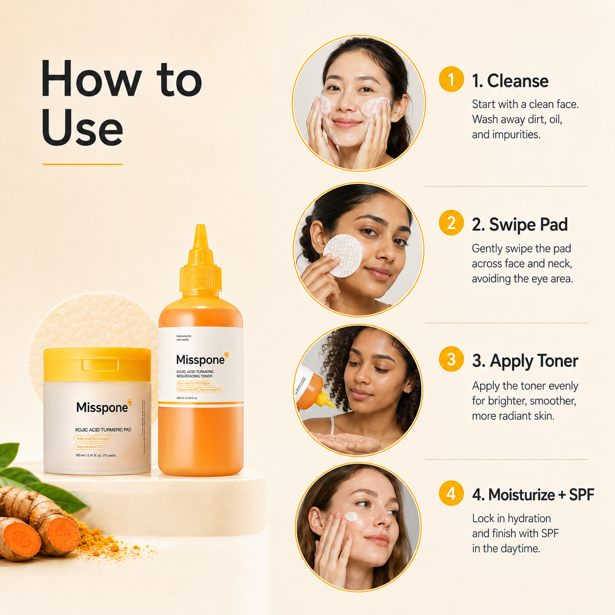Kojic Acid Turmeric Clarity Duo