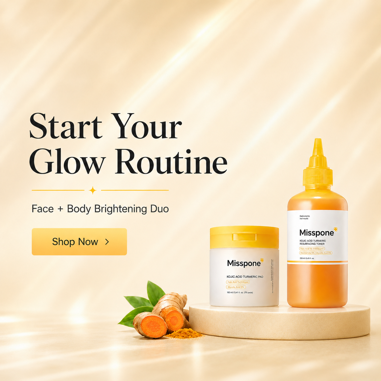 Kojic Acid Turmeric Clarity Duo
