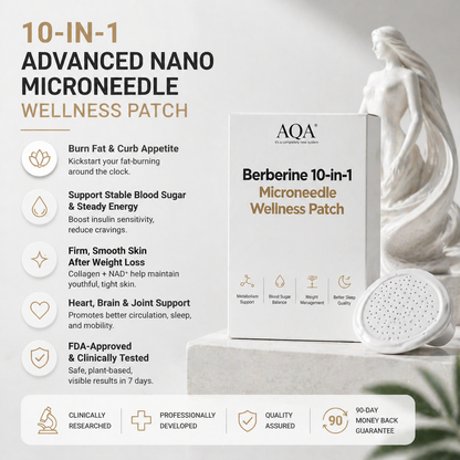 🔥 AQA® Nano Microneedle Patch – Innovative Beauty & Body Wellness Solution