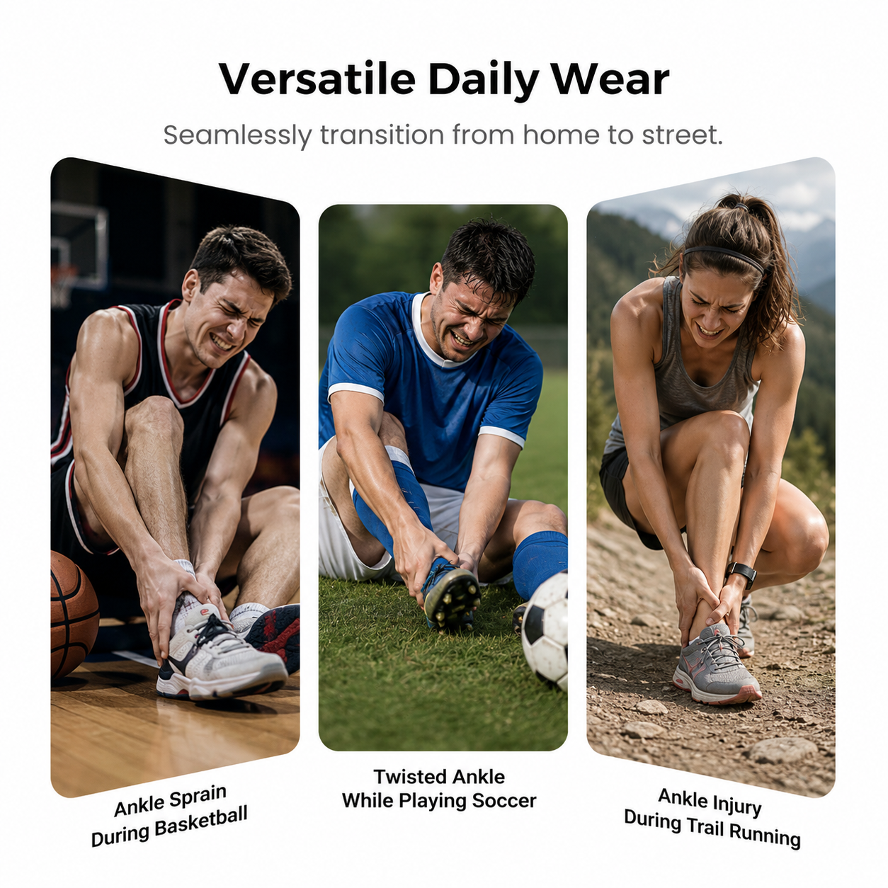 🦶Ultra-Thin Breathable Ankle Support Brace – Lightweight Comfort & Stable Support