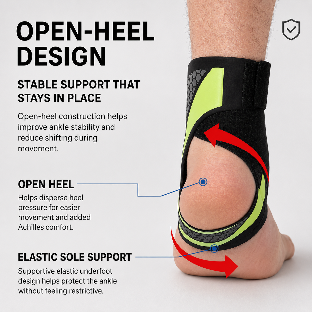🦶Ultra-Thin Breathable Ankle Support Brace – Lightweight Comfort & Stable Support