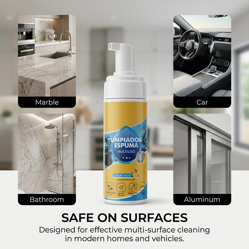 Hot Sale In 2026🔥4-in-1 Multi-Enzyme Foam Cleaner – Deep Clean Car, Kitchen, Bathroom & Sofa