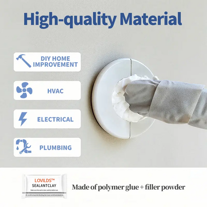 🔧💧 Waterproof Moldable Wall Seal Putty – Instantly Fill & Seal Cracks