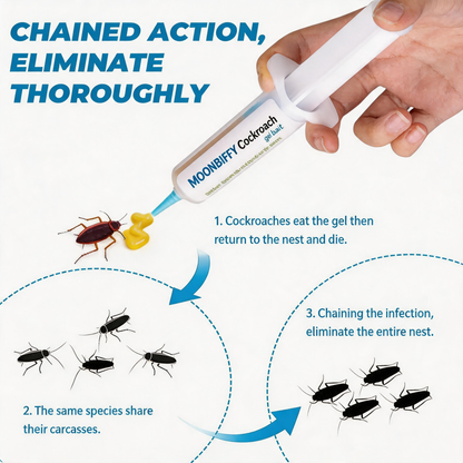 💥🪳 MOONBIFFY™ Cockroach Gel Bait — Powerful & Professional Roach Killer