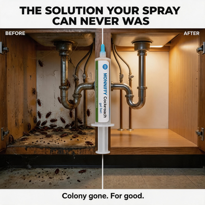 💥🪳 MOONBIFFY™ Cockroach Gel Bait — Powerful & Professional Roach Killer