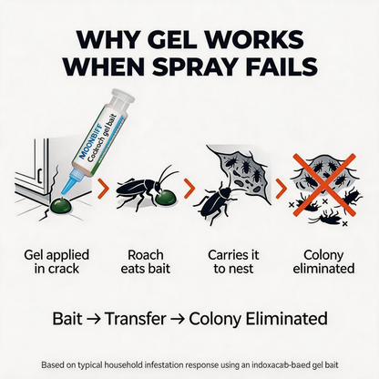 💥🪳 MOONBIFFY™ Cockroach Gel Bait — Powerful & Professional Roach Killer