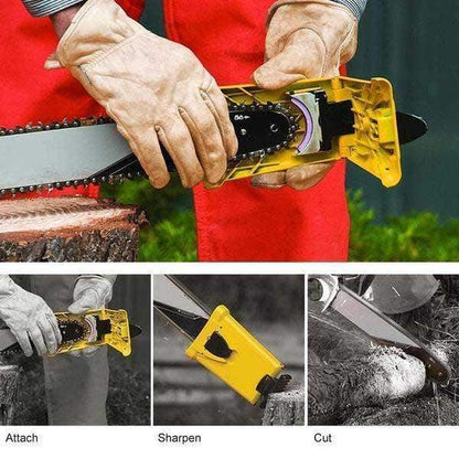 💥Compact Chainsaw Sharpener – Fast and Accurate Maintenance for All Chainsaws