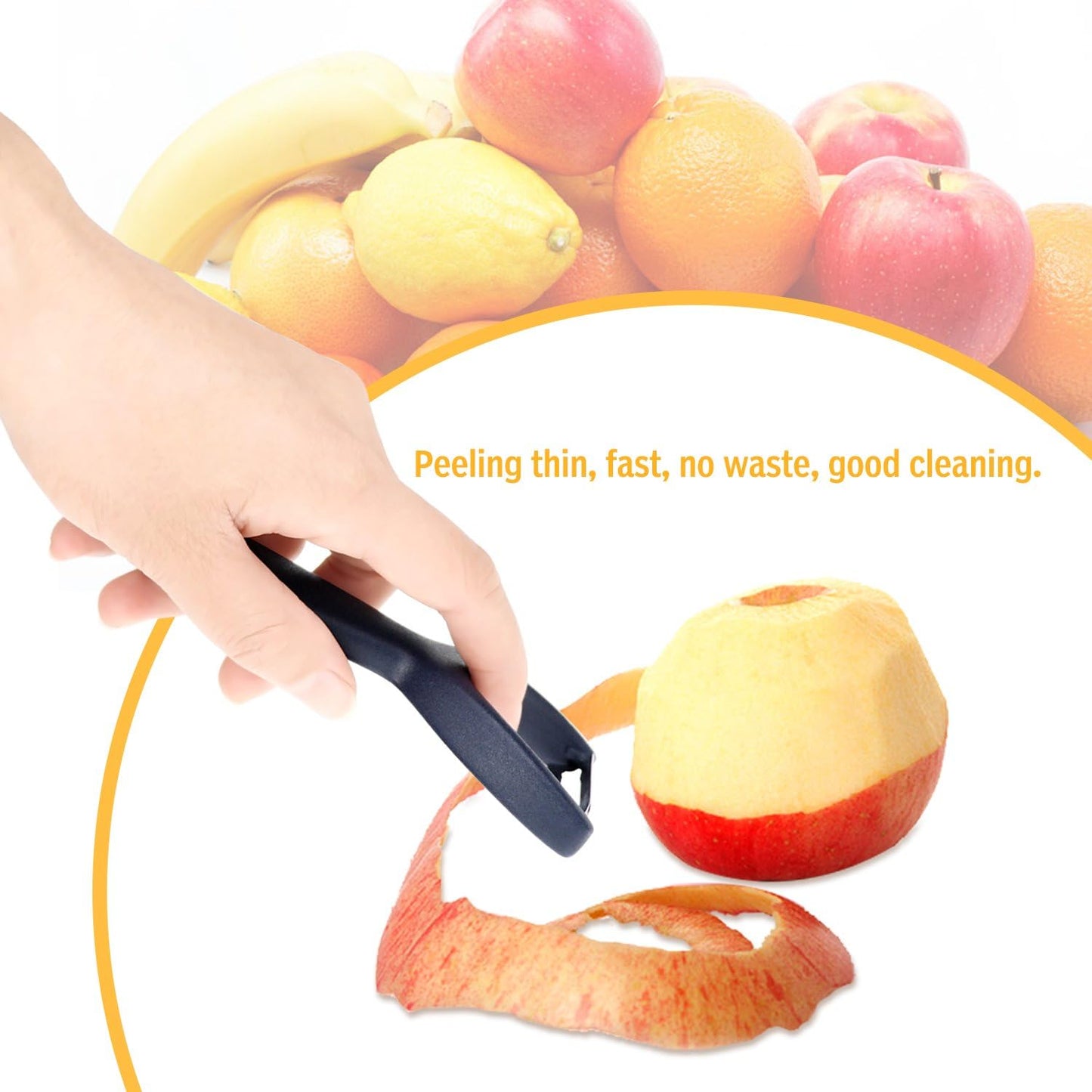 Ergonomic Y-Shaped Vegetable Peeler - product view 5