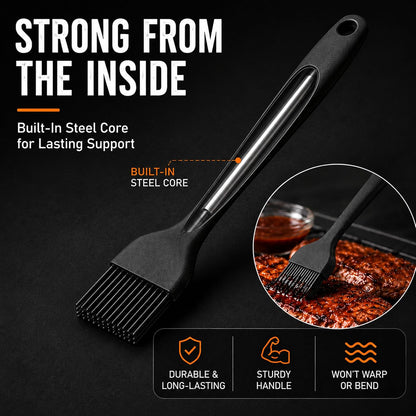 Silicone Pastry & Basting Brushes - Set of 2 - product view 2