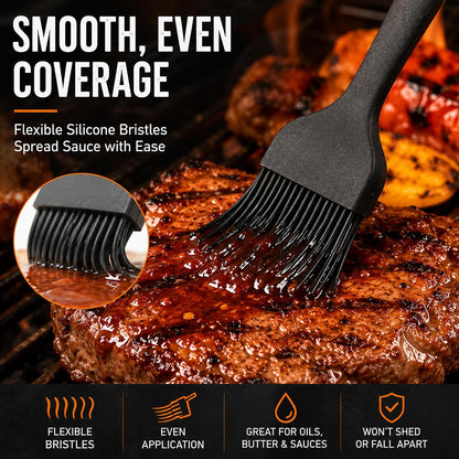 Silicone Pastry & Basting Brushes - Set of 2 - product view 5