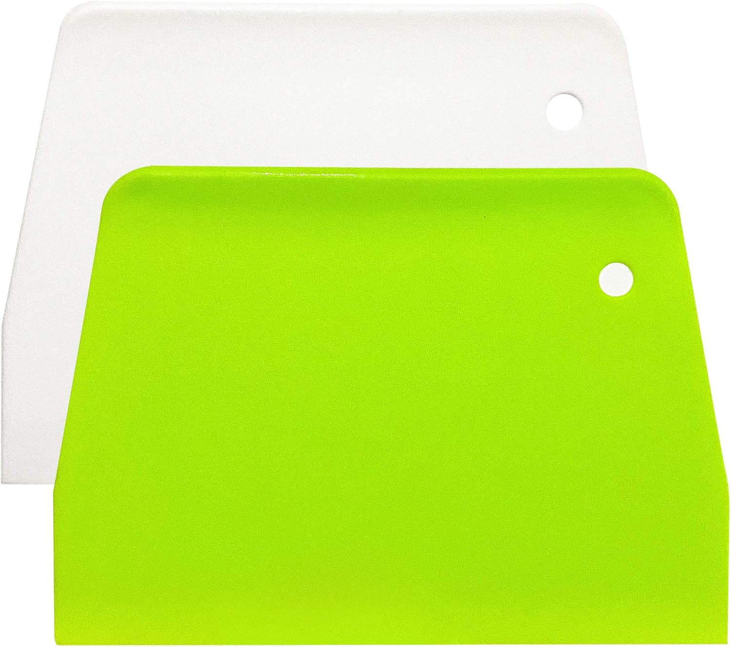 Flexible Dough & Bowl Scrapers - Set of 2