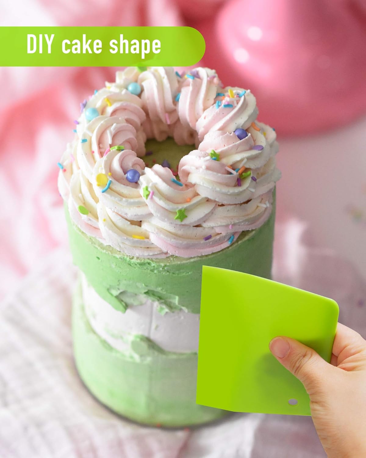 Flexible Dough & Bowl Scrapers - Set of 2 - product view 4