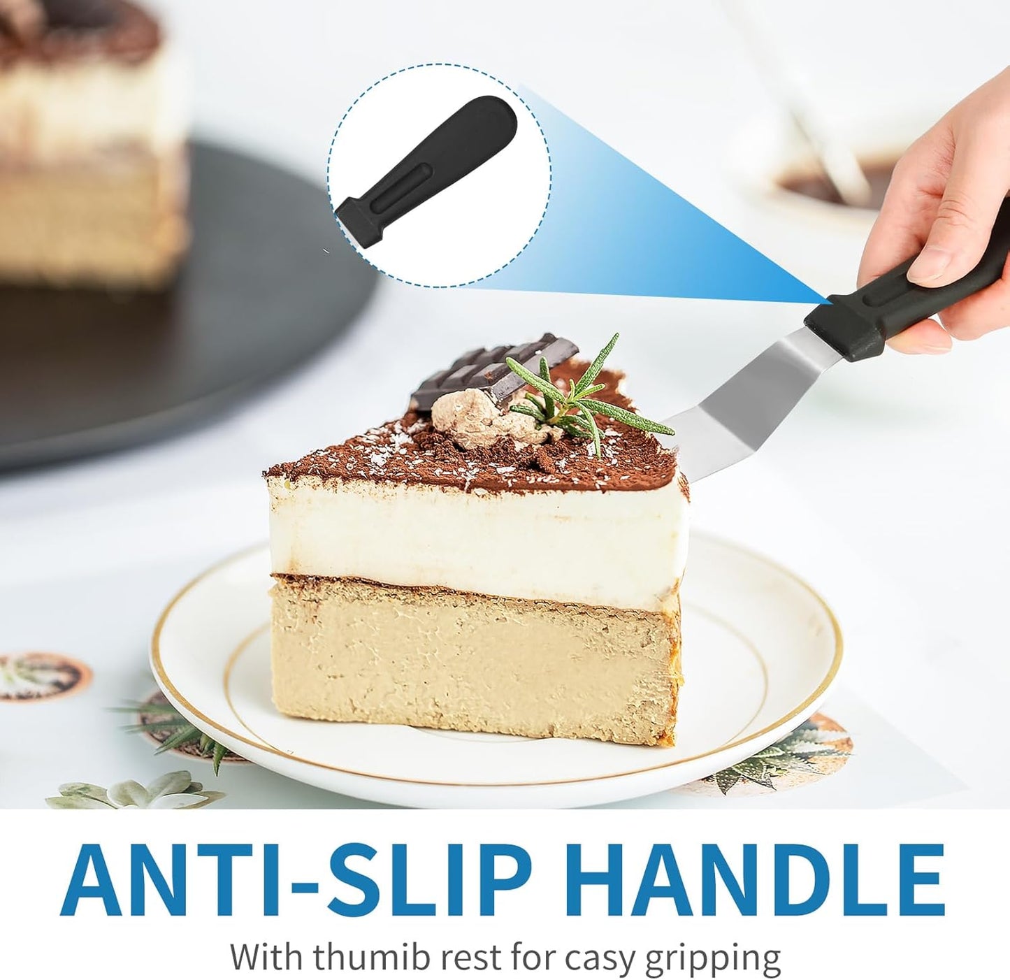 Offset Icing Spatulas - 3 Piece Set - product view 4