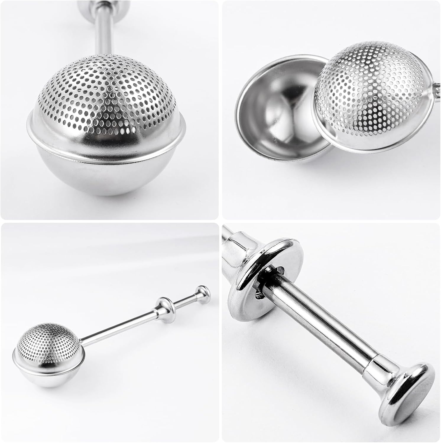 Stainless Steel Powdered Sugar Duster - product view 2