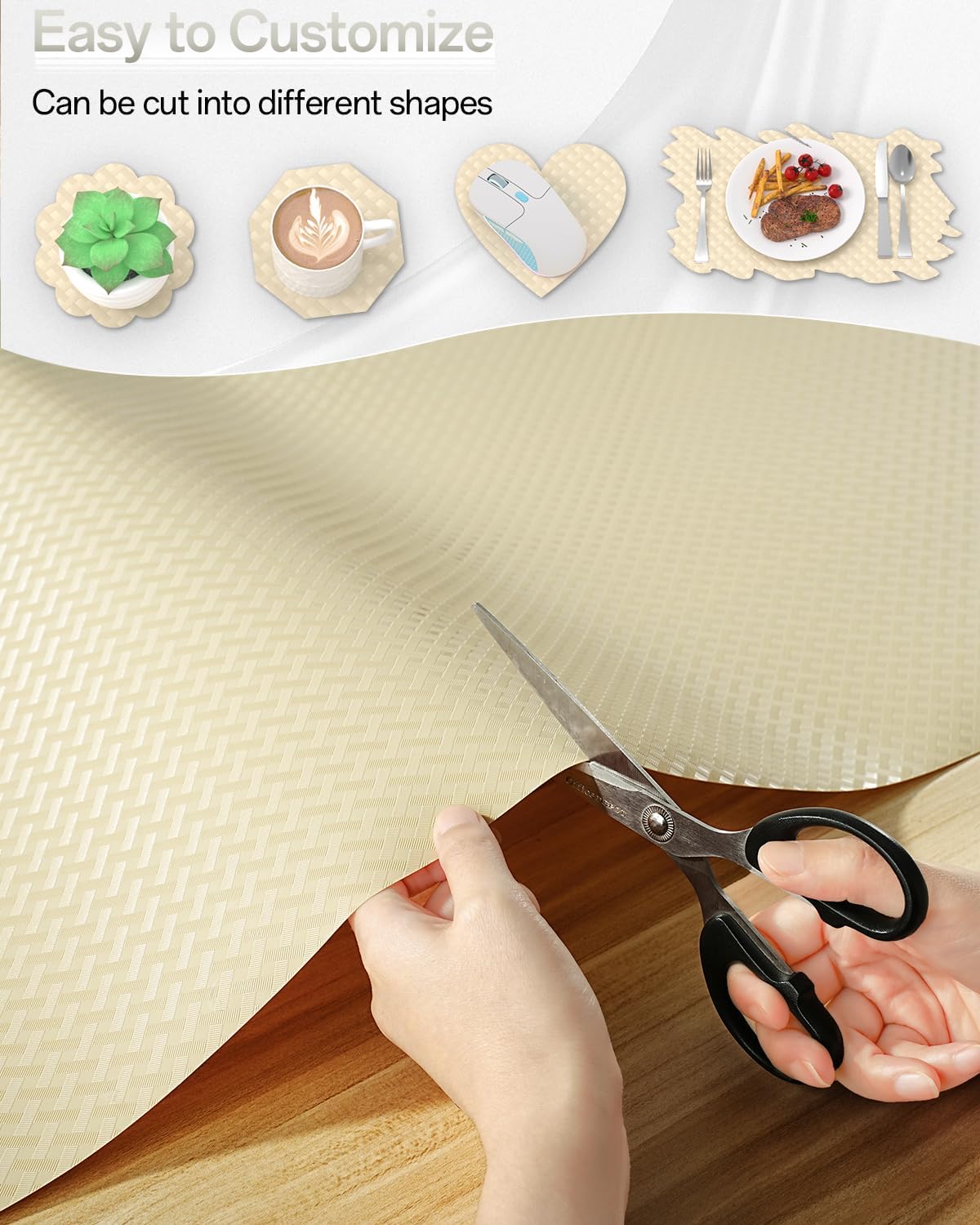 Non-Adhesive Shelf & Drawer Liner - 12 in x 10 ft - product view 5