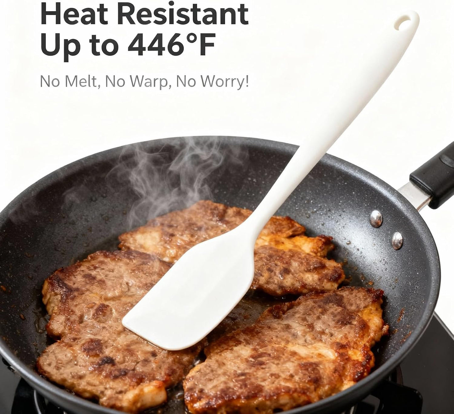 Flexible Silicone Kitchen Spatula - product view 3