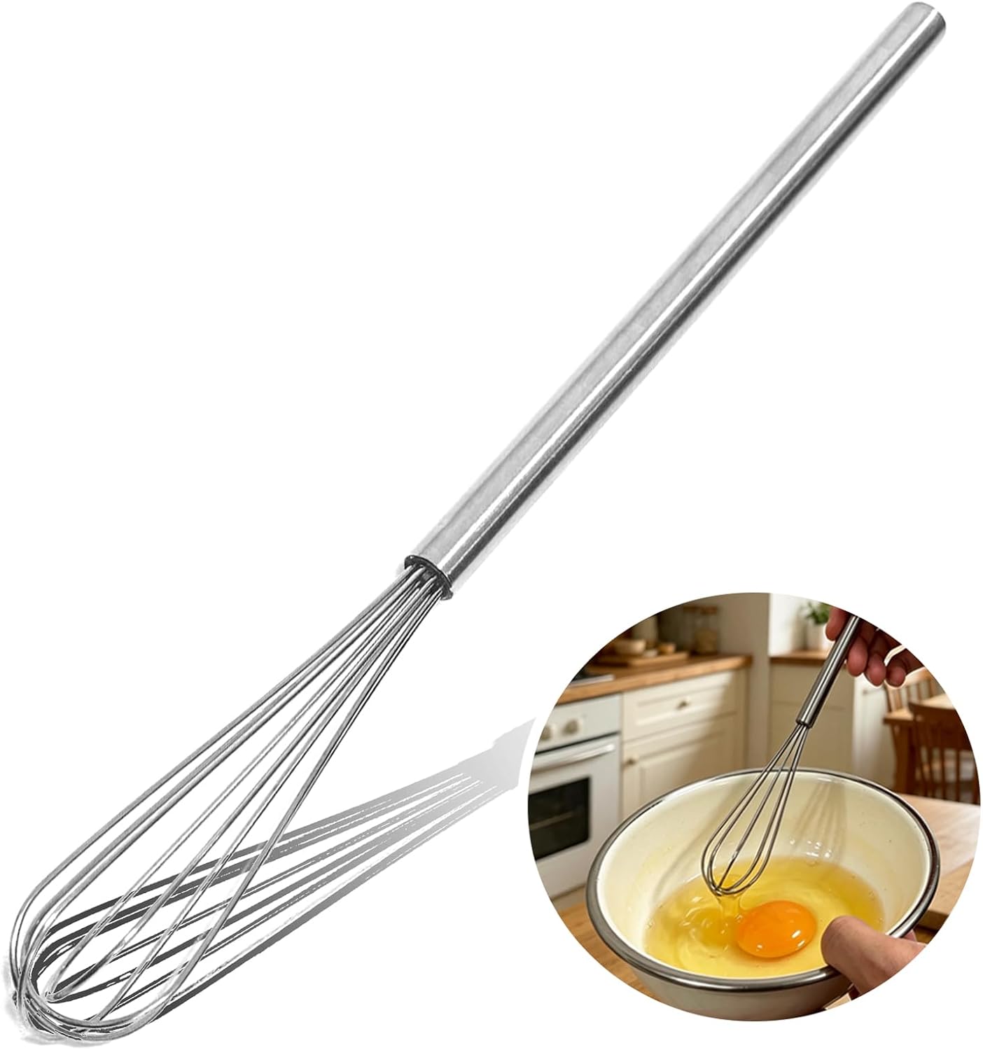Stainless Steel Mini Whisk - 10 in