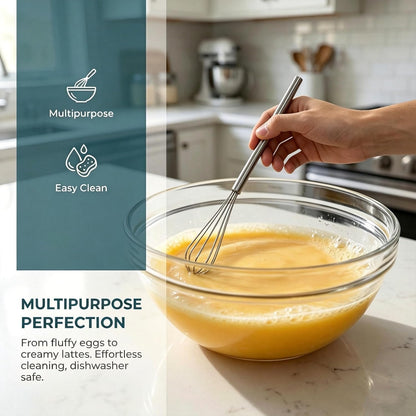 Stainless Steel Mini Whisk - 10 in - product view 5