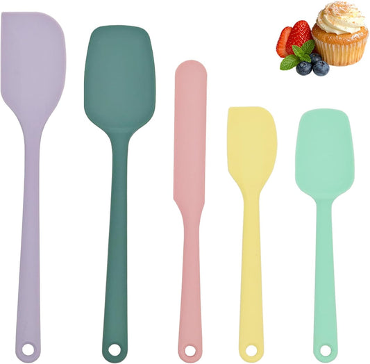 Silicone Kitchen Spatula Set - 5 Piece
