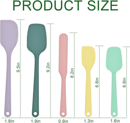 Silicone Kitchen Spatula Set - 5 Piece - product view 2