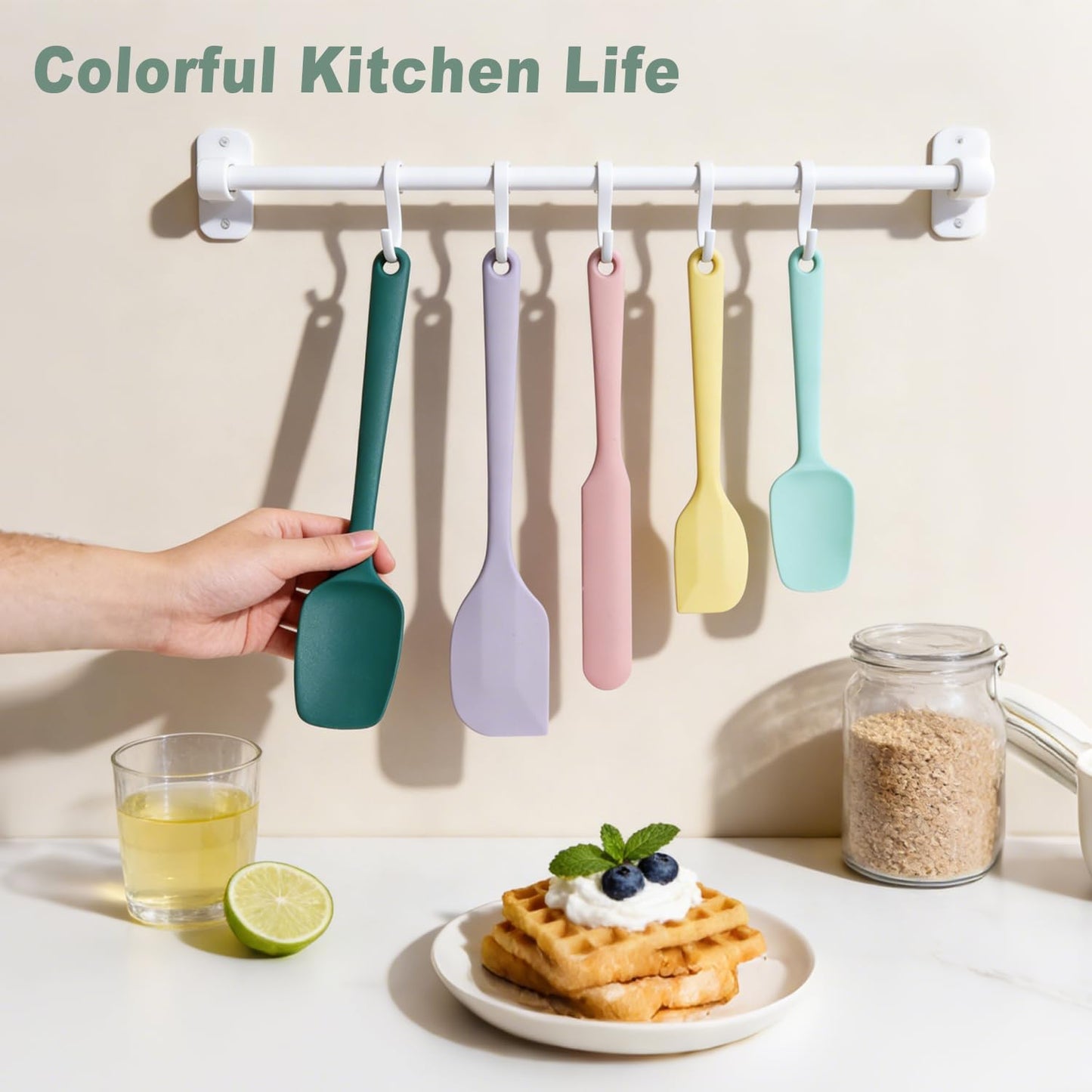 Silicone Kitchen Spatula Set - 5 Piece - product view 4